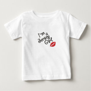 Camiseta de bebé del Chica de Jersey