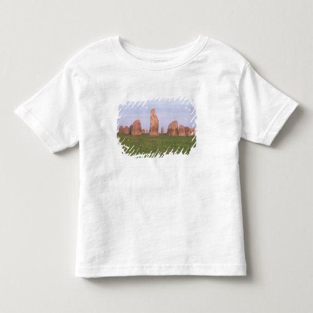 Camiseta De Bebé Del "círculo de la piedra ajuste de la nave" de (Anverso)