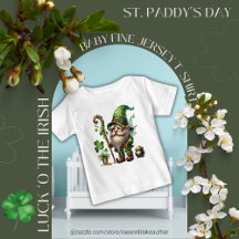 Camiseta de bebé del día de San Patricio