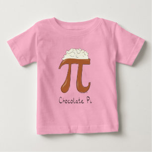 Camiseta de bebé del día del chocolate con café ma