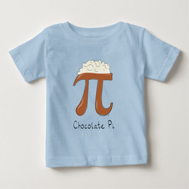 Camiseta de bebé del día del chocolate con café ma (Anverso)