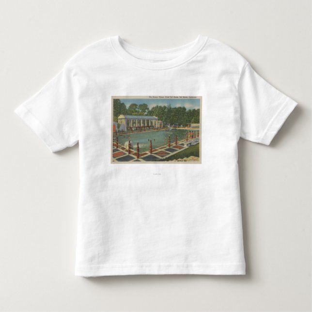 Camiseta De Bebé Del Monte, CA - la zambullida romana en el hotel (Anverso)