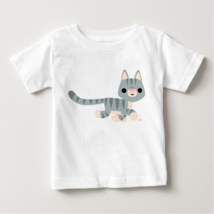 Camiseta de bebé del Personalizado Kitty