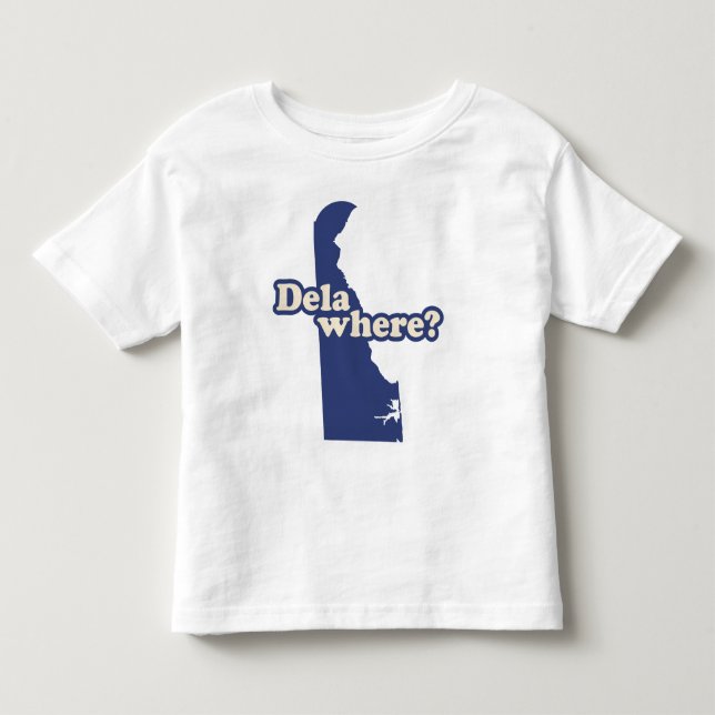 Camiseta De Bebé ¿Dela-donde? (Anverso)