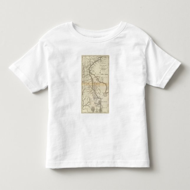 Camiseta De Bebé Delaware (Anverso)