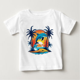 Camiseta De Bebé Delfín cutáneo