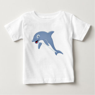 Camiseta De Bebé Delfín Mono