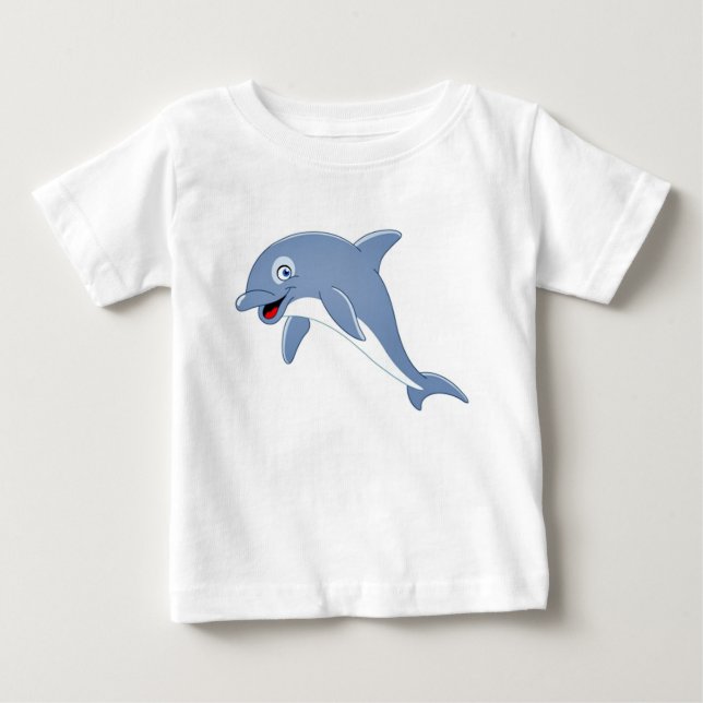 Camiseta De Bebé Delfín Mono (Anverso)