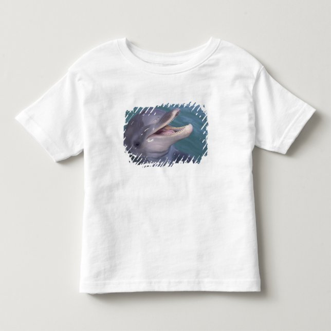 Camiseta De Bebé delfín mular del Caribe (Anverso)