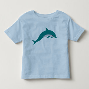 Camiseta De Bebé Delfín saltando