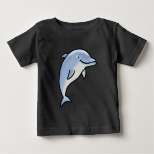 Camiseta De Bebé Delfín Sonriente Adorable