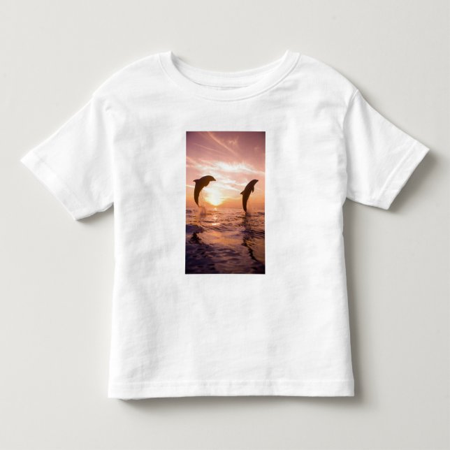 Camiseta De Bebé Delfines mulares Tursiops truncatus (Anverso)