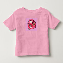 Camiseta De Bebé Delight de fresa de leche: vaca dulce