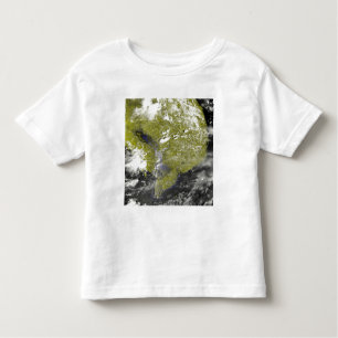 Camiseta De Bebé Delta del Mekong y la montaña Tonle