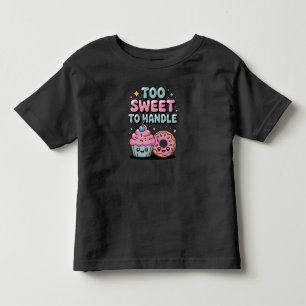 Camiseta De Bebé Demasiado dulce para manejar   Donar