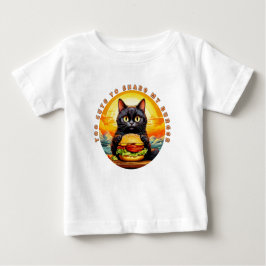 Camiseta De Bebé Demasiado lindo para compartir mi hamburguesa - Ar