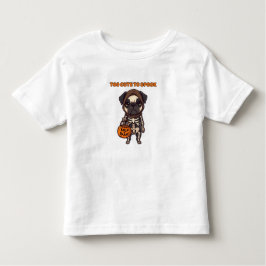 Camiseta De Bebé Demasiado lindo para hablar | Adorable Halloween P