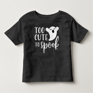 Camiseta De Bebé Demasiado lindo para hablar Halloween