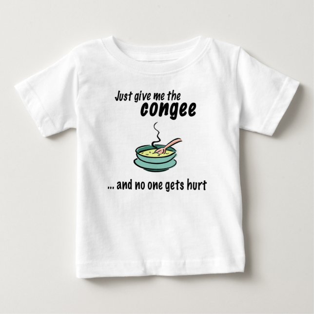 Camiseta De Bebé déme el congee (Anverso)