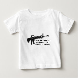 Camiseta De Bebé Déme la libertad A.png