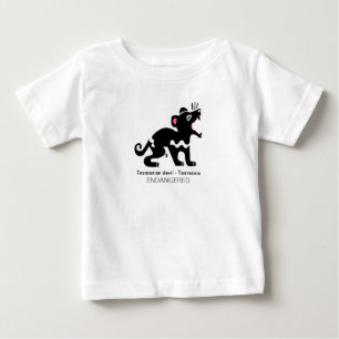 Camiseta De Bebé Demonio de Guay Tasmania - Amante de los animales