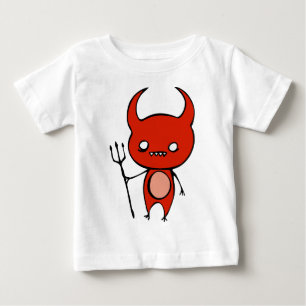 Camiseta De Bebé Demonio lindo