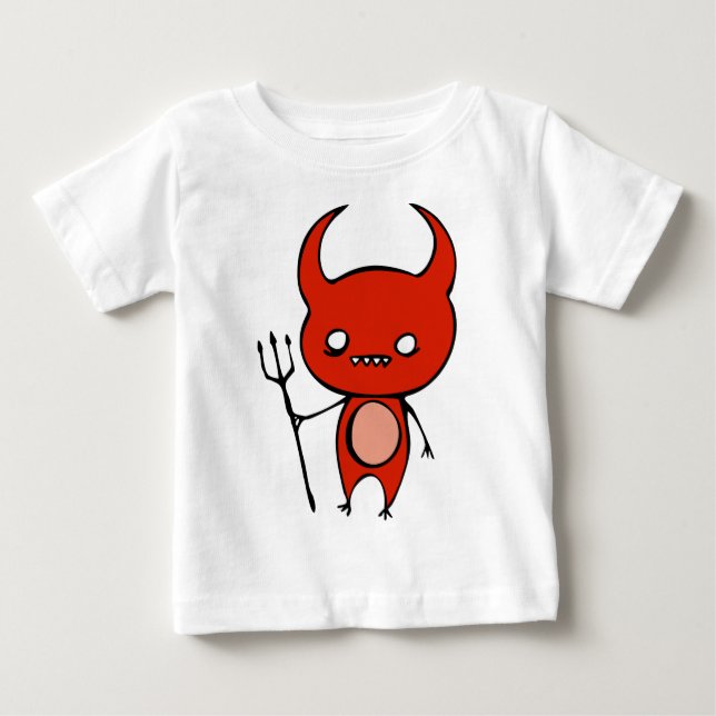 Camiseta De Bebé Demonio lindo (Anverso)