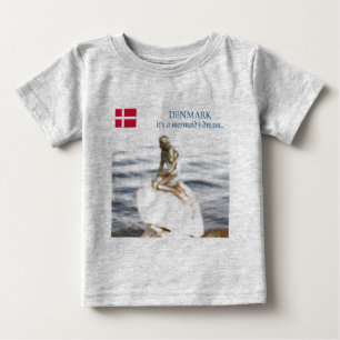 Camiseta De Bebé denmark