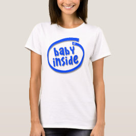 Camiseta de bebé dentro