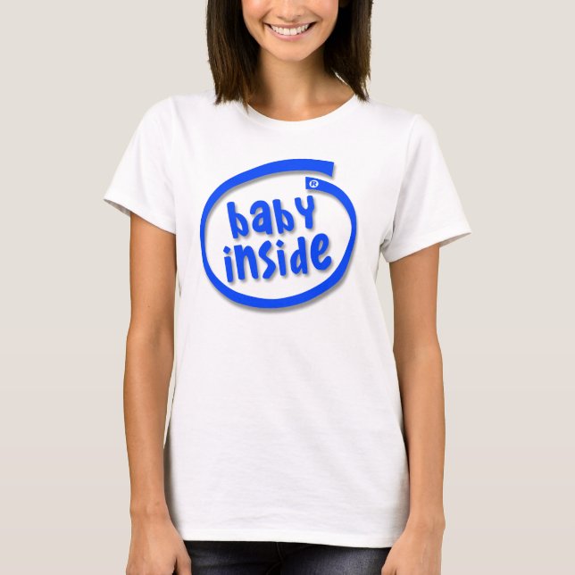 Camiseta de bebé dentro (Anverso)