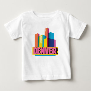 Camiseta De Bebé Denver en diseño