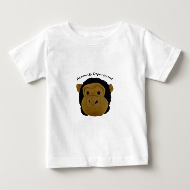 Camiseta De Bebé Departamento de Contabilidad (Anverso)