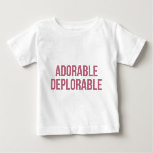 Camiseta De Bebé - Deplorable - triunfo adorable - republicano