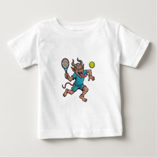 Camiseta De Bebé Deporte de Navidades de tenis en Krampus