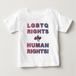 CAMISETA DE BEBÉ DERECHOS LGBTQ...