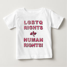 CAMISETA DE BEBÉ DERECHOS LGBTQ...