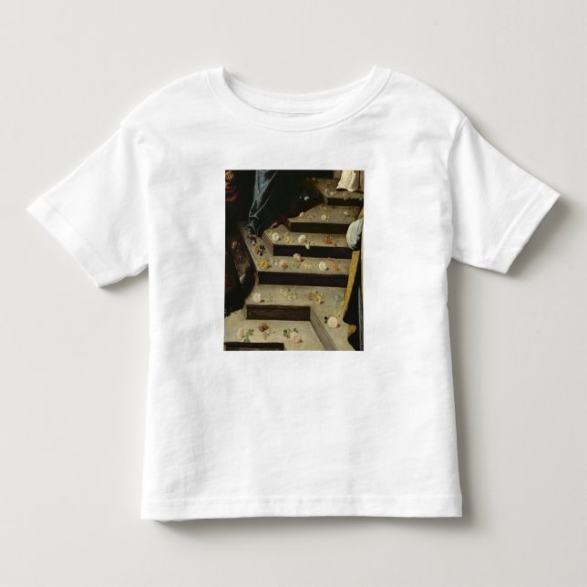 Camiseta De Bebé Derrame de las flores (Anverso)