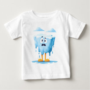 Camiseta De Bebé Derretimiento de glaciares – Niños de bloque de hi