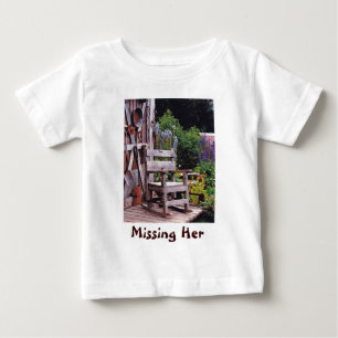 Camiseta De Bebé Desaparecerse de ella