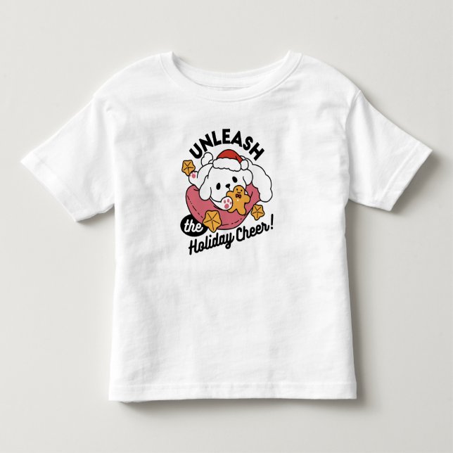 Camiseta De Bebé Desata el aplauso de las vacaciones - Navidades de (Anverso)