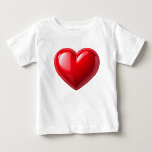 Camiseta De Bebé "Desbordamiento cardíaco: una sinfonía de amor"