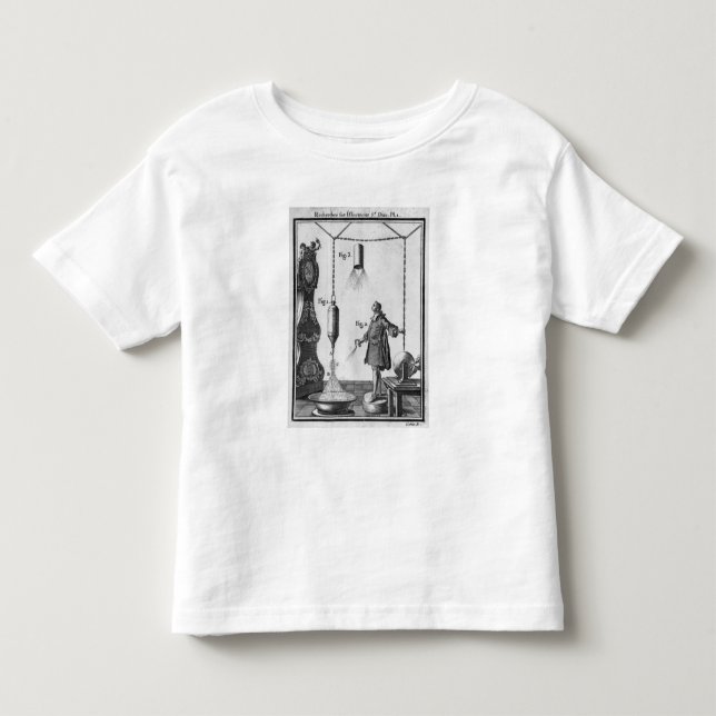Camiseta De Bebé Descarga eléctrica de cuerpos (Anverso)