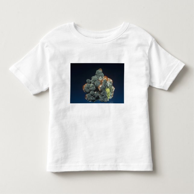 Camiseta De Bebé Descloizite en la calcita (Anverso)