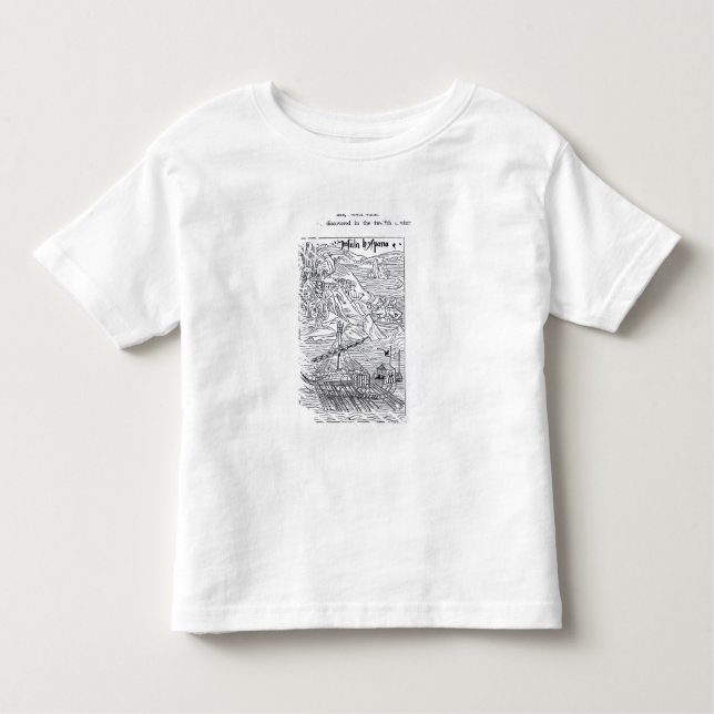 Camiseta De Bebé Descubrimiento de San Domingo (Anverso)