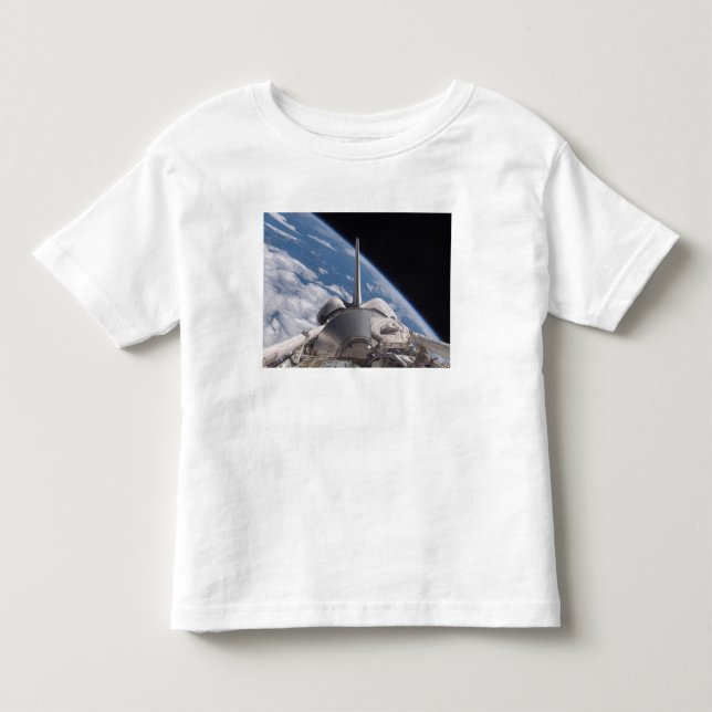 Camiseta De Bebé Descubrimiento del transbordador espacial retroced (Anverso)