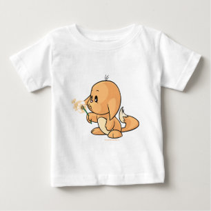 Camiseta De Bebé Desear Kacheek anaranjado