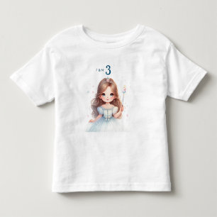 Camiseta De Bebé Deseos Caprichosos: Cumpliendo Tres Años