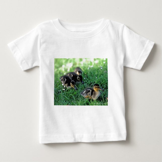 Camiseta De Bebé Desfile de duckling (Anverso)