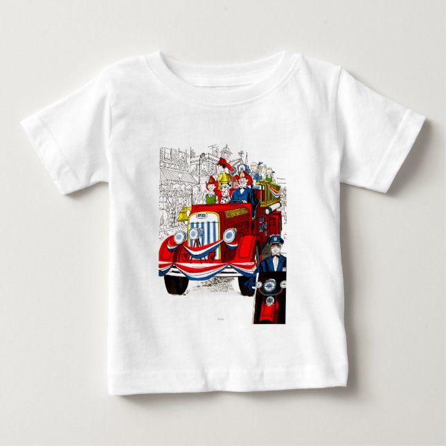 Camiseta De Bebé Desfile del 4 de julio (Anverso)