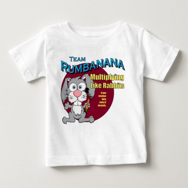 Camiseta De Bebé Desgaste del bebé de Rumbanana (Anverso)